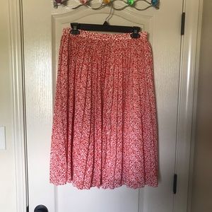 🦩J. Crew Pleated Skirt🦩
